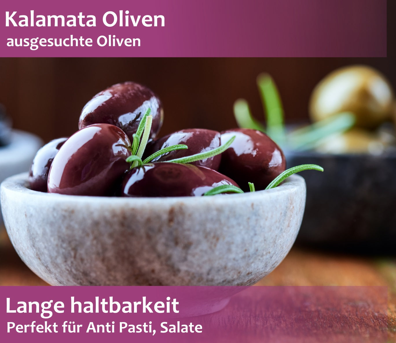 Lamda Estate – Griechisches Oliven Probierpaket 1kg | Neue Ernte 2025, Kalamata & Grüne Oliven